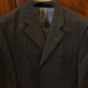 Men’s pinstriped Ralph Lauren Suit